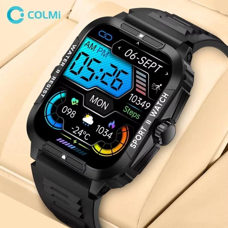 Pantalla grande de Colmi P76 Botón Negro - Reloj inteligente