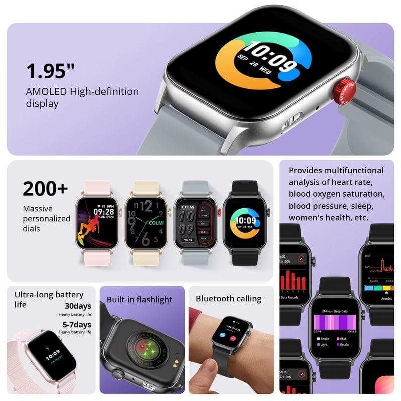 Detalles de Colmi P78 Plata - Reloj inteligente