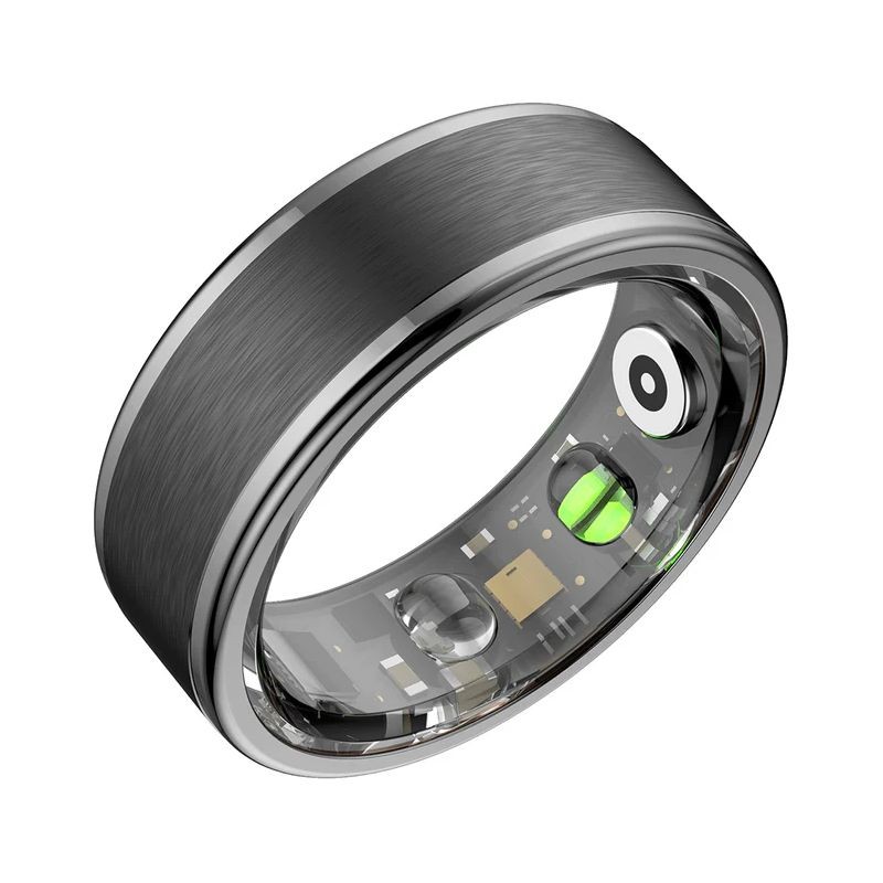 Adaptable Colmi R03 Talla 8 Negro - Anillo inteligente