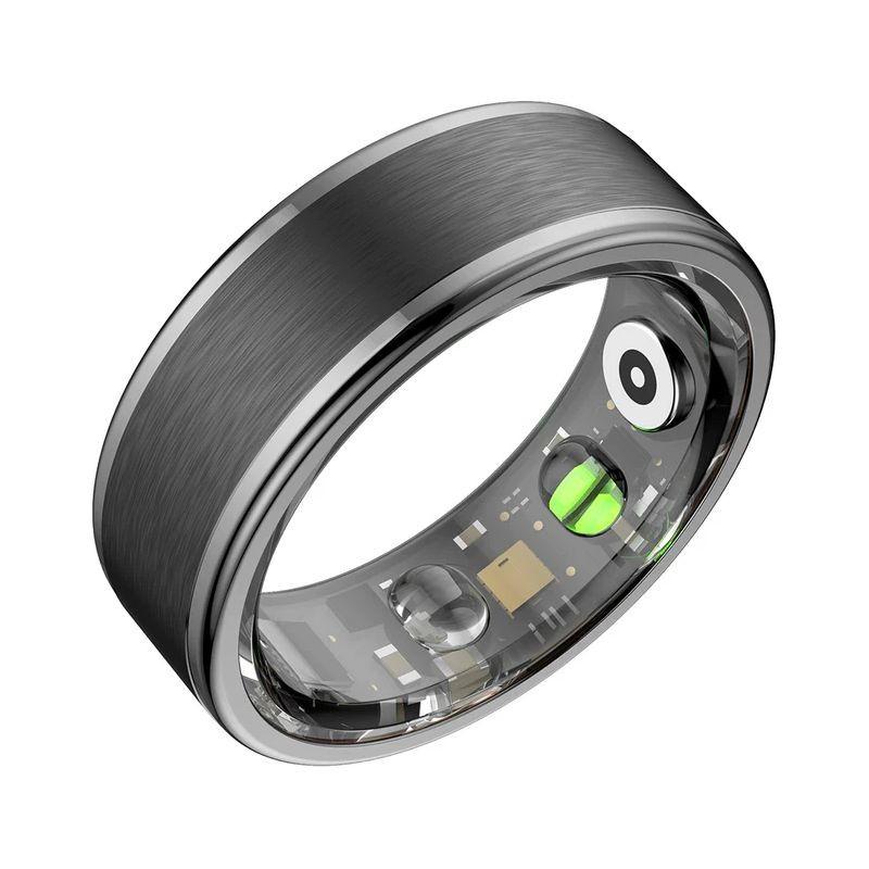 Adaptable Colmi R03 Talla 8 Negro - Anillo inteligente