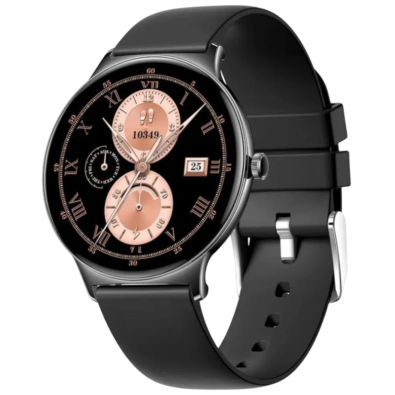 Colmi V89 Bracelete em Silicone Preto - Relógio Inteligente