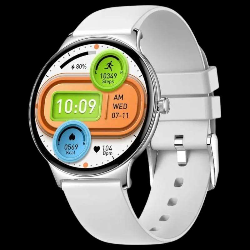 Colmi V89 Bracelete em Silicone Prata - Relógio Inteligente