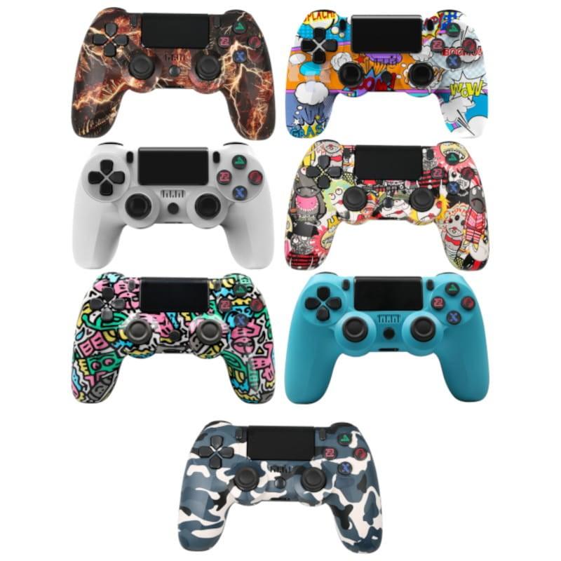 Couleurs de Manette PS4 Powergaming V2 Fire Ghost