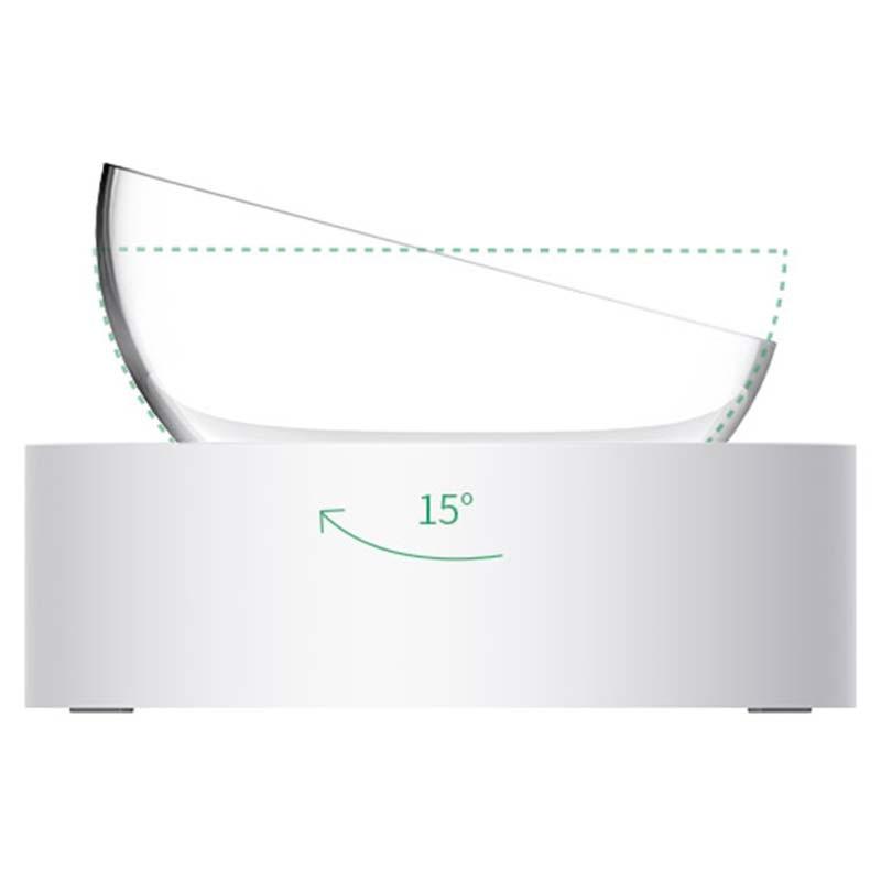 inclinación del Comedero Ajustable Petkit F4 Doble Metálico