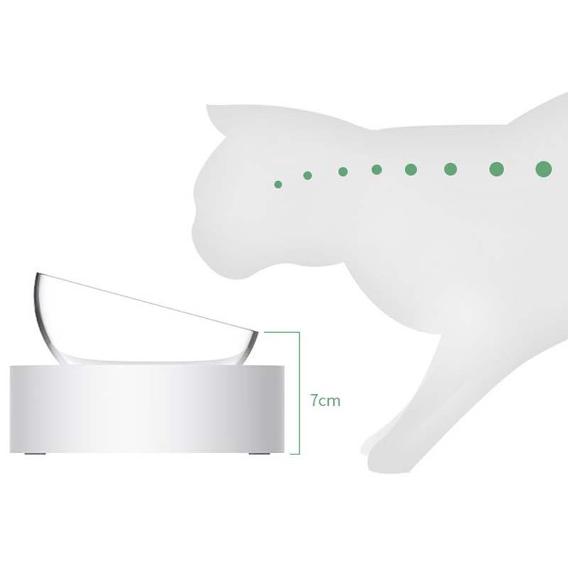 altura total del Comedero Ajustable Petkit F4 Doble Metálico