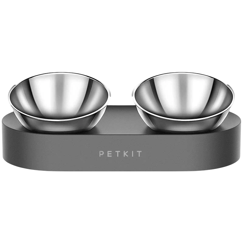 Comedero Ajustable Petkit F4 Doble Metálico