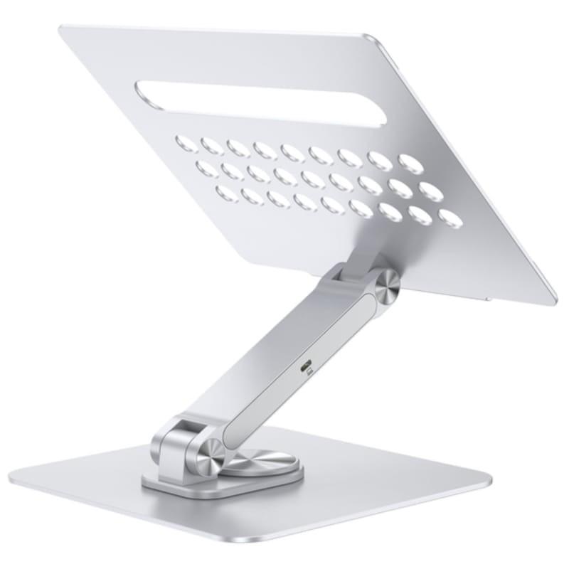 Conceptronic DONN27G Plata - Soporte para ordenador portátil Vista de la parte trasera