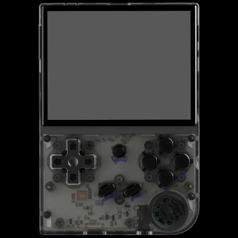 Consola Retro Portátil Anbernic RG35XX 2024 64GB Negro transparente
