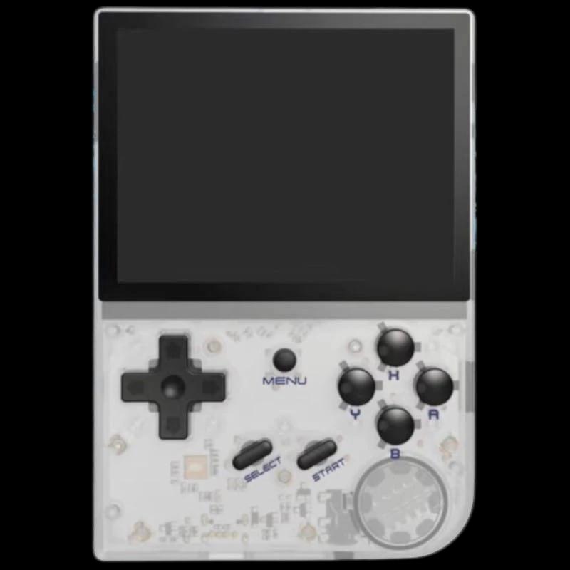 Consola Retro Portátil Anbernic RG35XX 2024 64GB Blanco Transparente