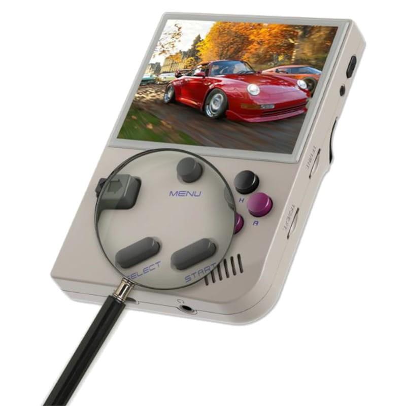 Consola Retro Portátil Anbernic RG35XX 2024 64GB Gris - Cable