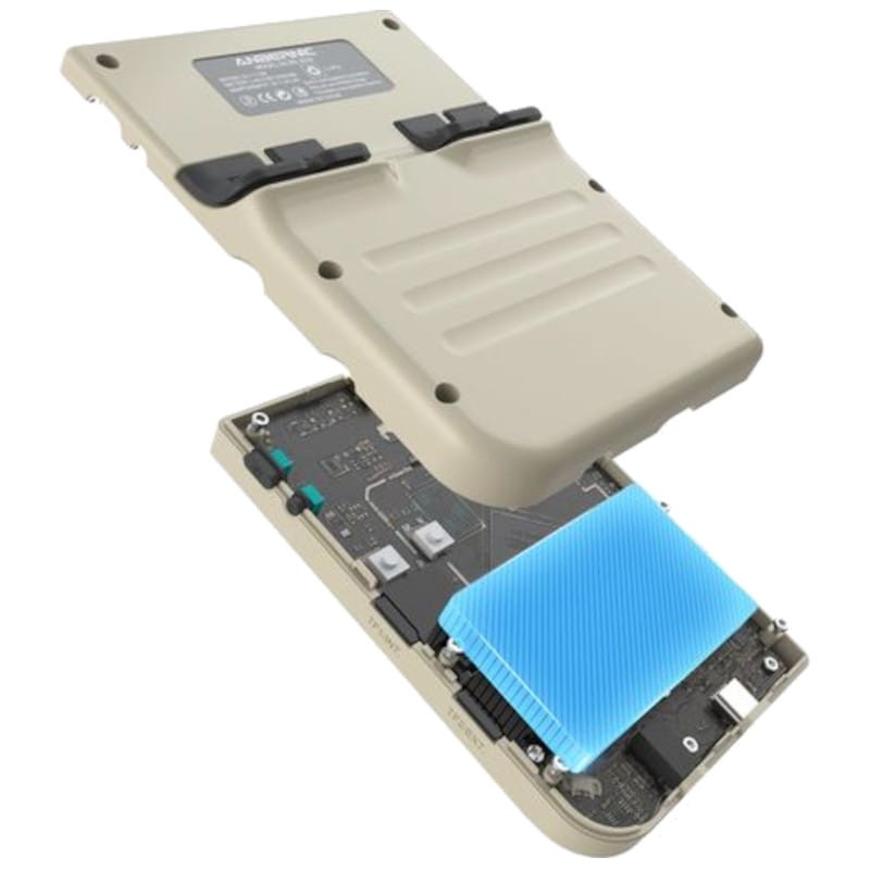 Consola Retro Portátil Anbernic RG35XX 2024 64GB Gris - Batería