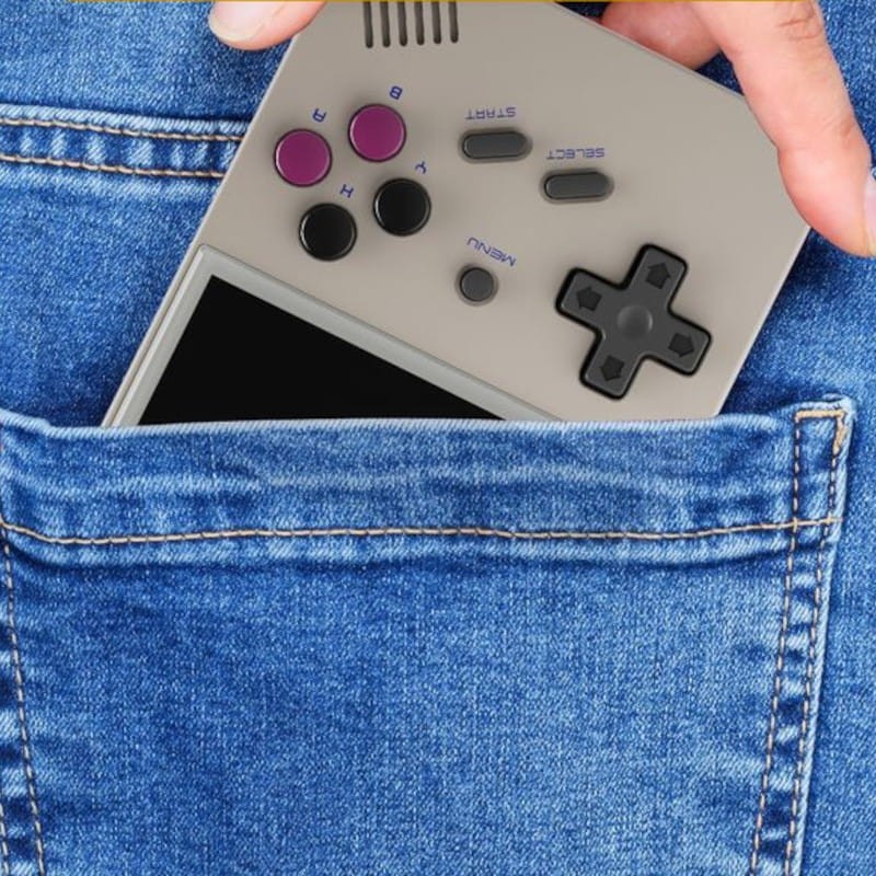 Consola Retro Portátil Anbernic RG35XX 64GB Gris - Pequeño