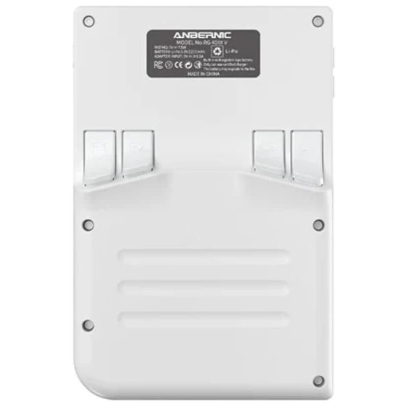 Console rétro portable arrière blanche Anbernic RG40XX V 64 Go