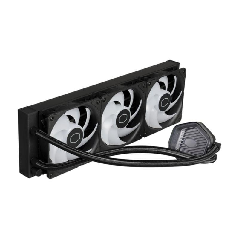 Système de Refroidissement Liquide Cooler Master MasterLiquid 360 ATMOS Noir avec Ventilateurs SickleFlow Edge de 120 mm