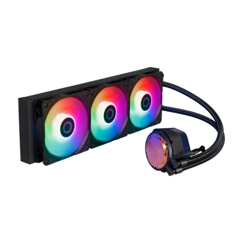 Système de Refroidissement Liquide Cooler Master MasterLiquid 360 ATMOS Noir avec Éclairage ARGB Gen 2
