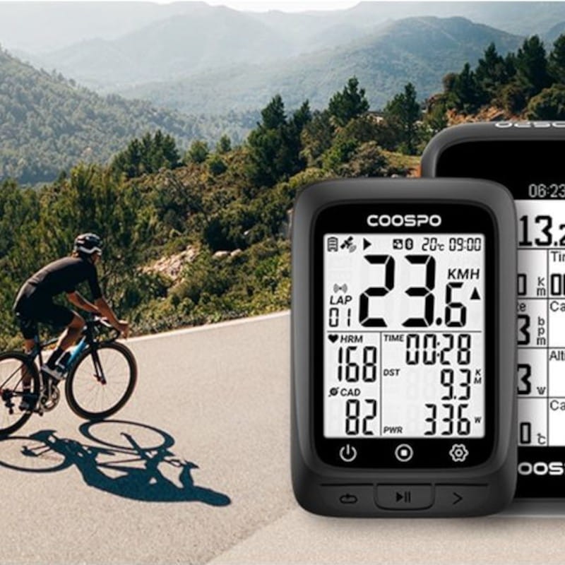 Adaptable Coospo BK9S Bluetooth/ANT+ Negro - Sensor de velocidad