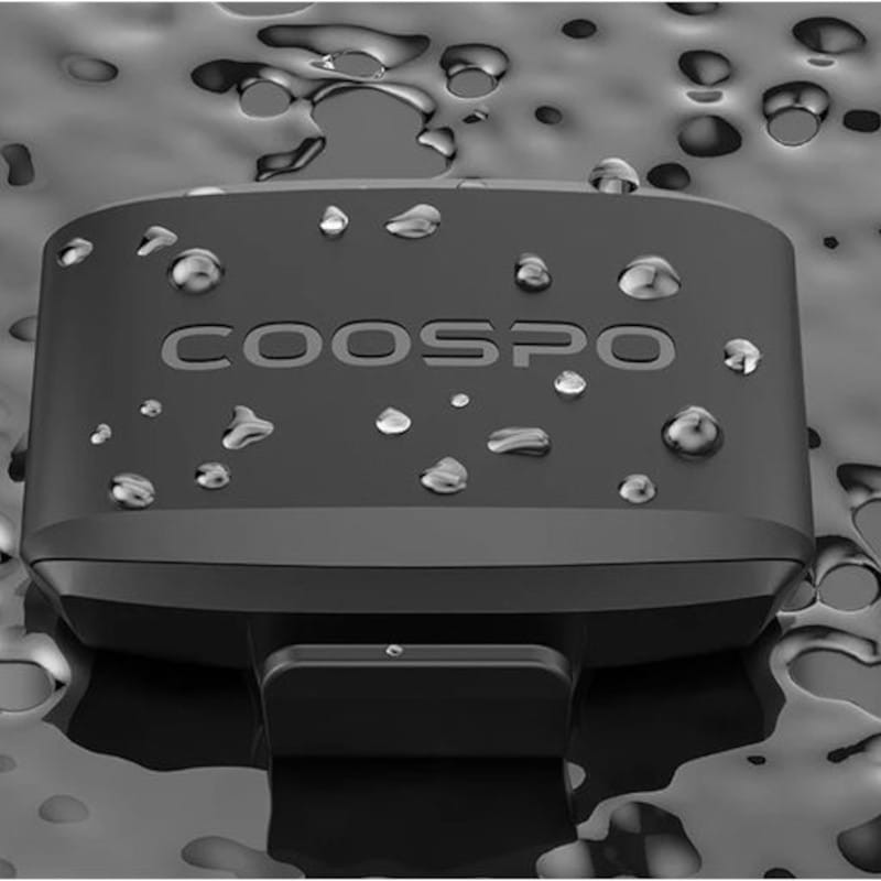 Resistente Coospo BK9S Bluetooth/ANT+ Negro - Sensor de velocidad