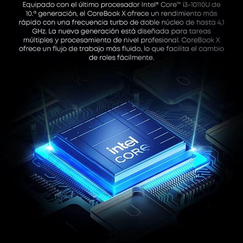 Chuwi CoreBook X: Intel Core i3-1220P - Windows 11 - WiFi 6 procesador