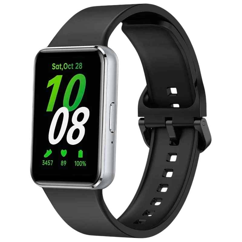 Correa de silicona negra para Samsung Galaxy Fit 3