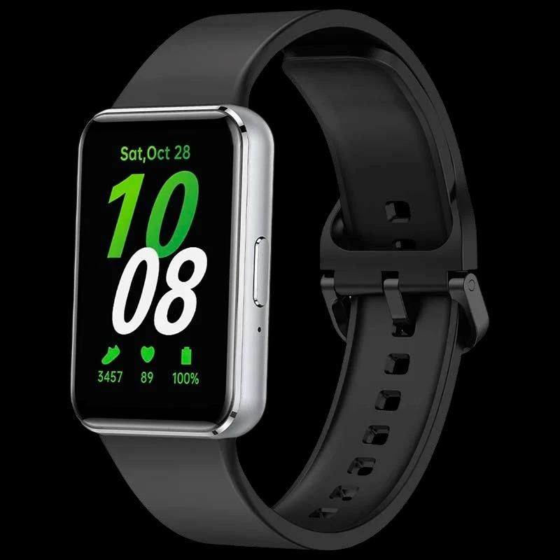 Correa de silicona negra para Samsung Galaxy Fit 3