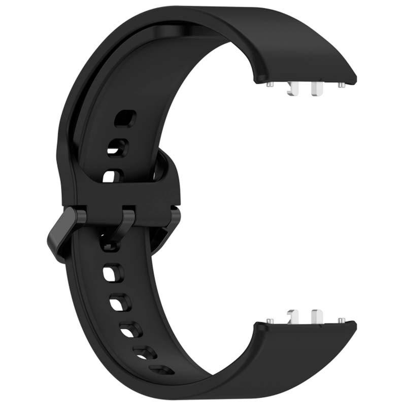 enganches de la Correa de silicona negra para Samsung Galaxy Fit 3