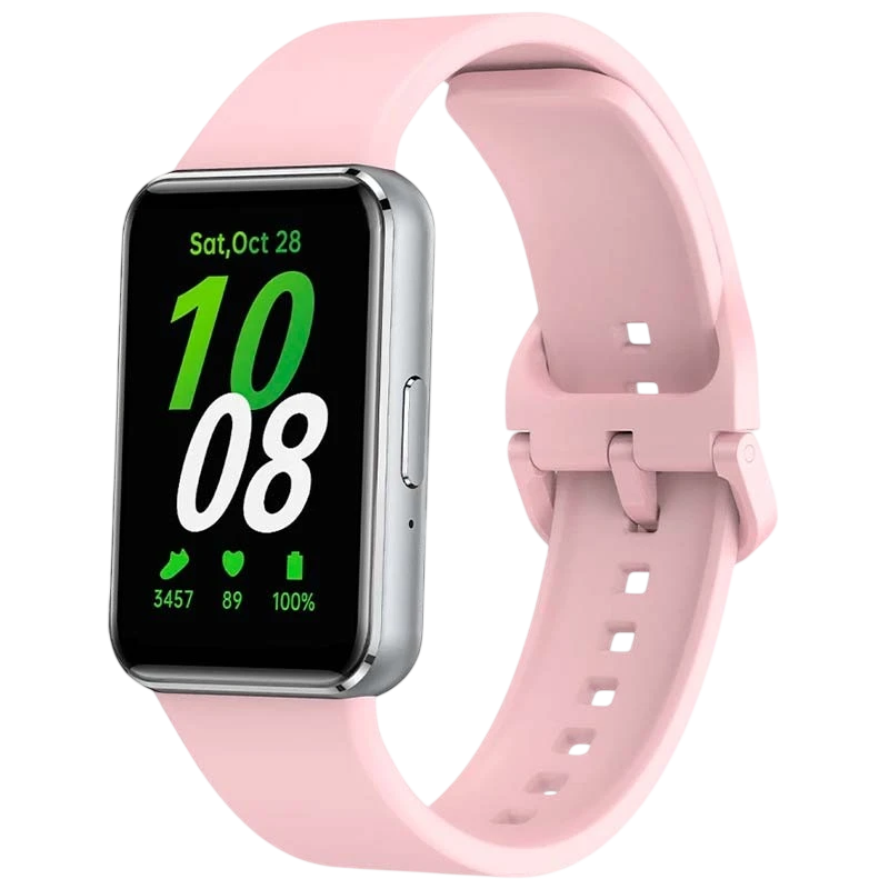 Correa de silicona rosa para Samsung Galaxy Fit 3