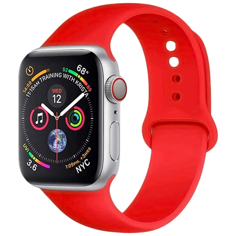 Correa de silicona para Apple Watch de 42/44mm