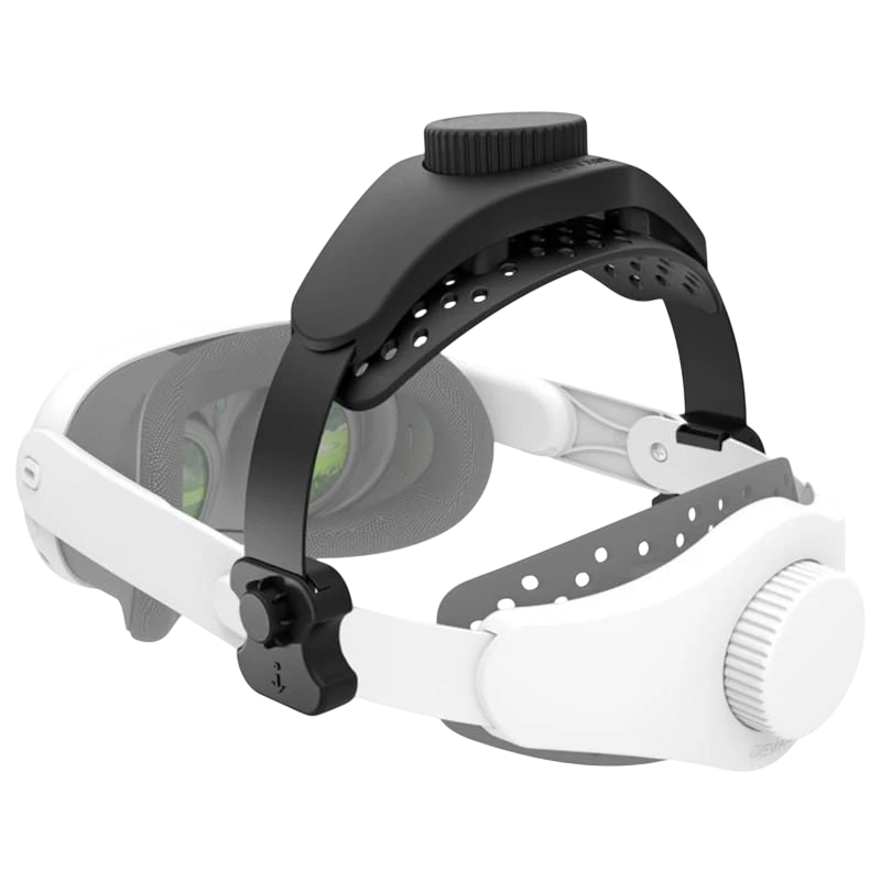 Correia DEVASO Ajustável para Meta Quest 3S, 3, 2, Pro, Pico 4, Pico 4 Pro Preto - Acessórios para óculos de realidade virtual