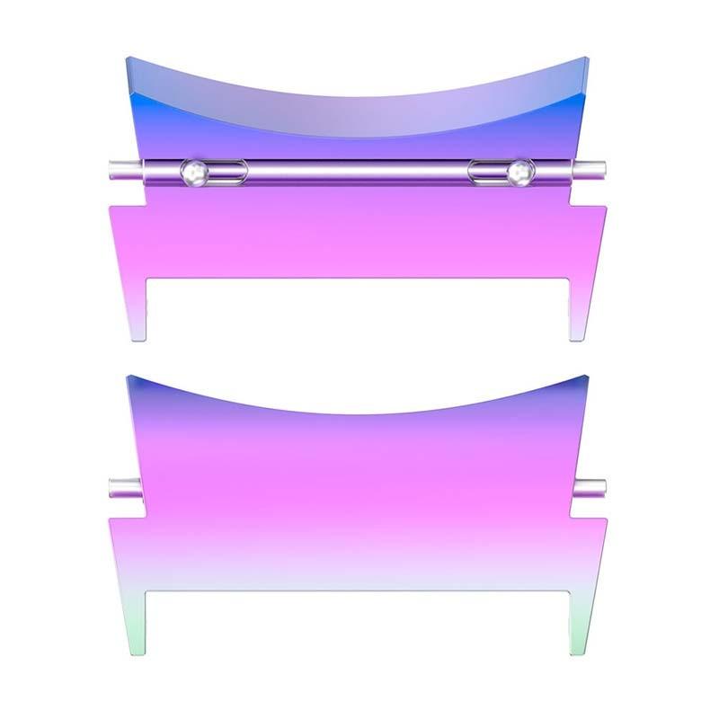 adaptador de la Correa metálica de eslabones multicolor para Samsung Galaxy Watch