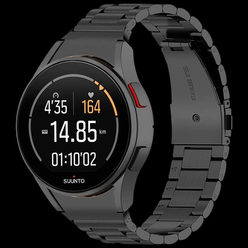 Pulseira metálica de elos preta para Samsung Galaxy Watch