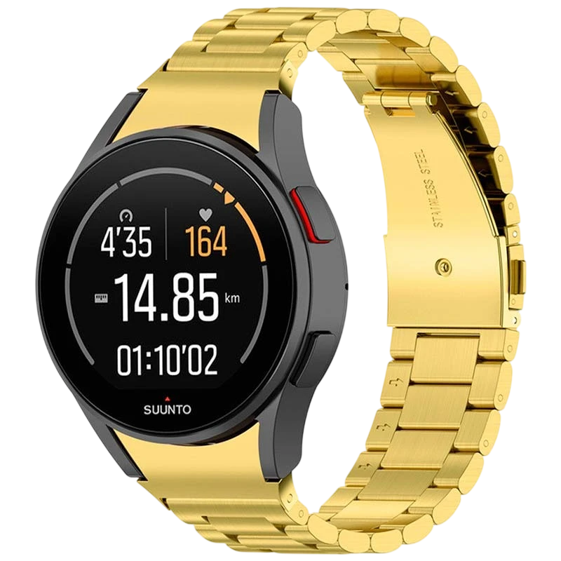 Correa metálica de eslabones dorada para Samsung Galaxy Watch