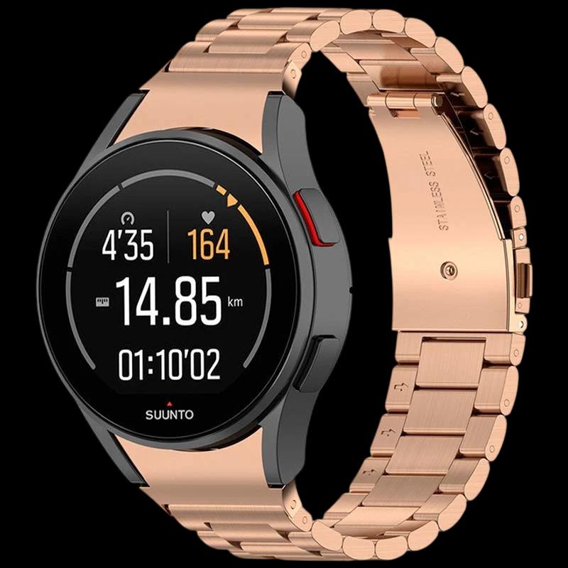 Correa metálica de eslabones rosa para Samsung Galaxy Watch