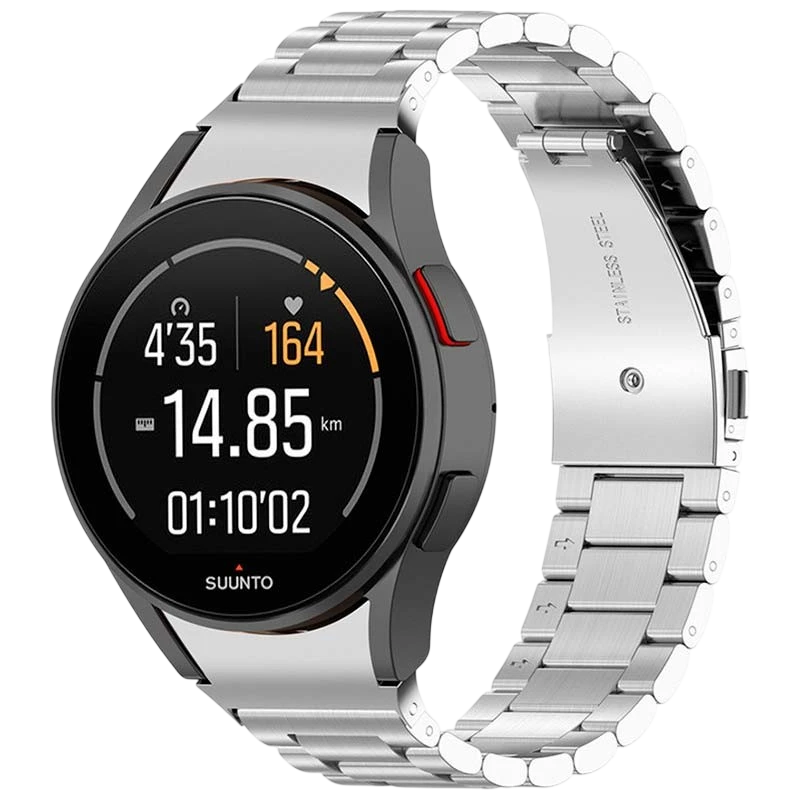 Correa metálica de eslabones plata para Samsung Galaxy Watch