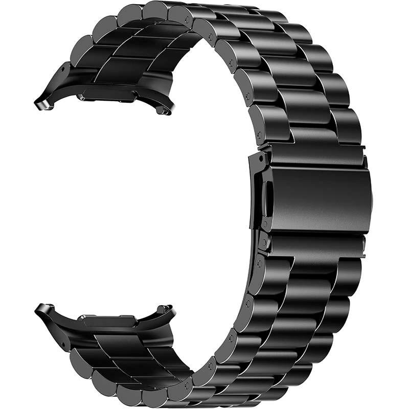Correa Metal Eslabones Samsung Galaxy Watch Ultra Negro - vista trasera
