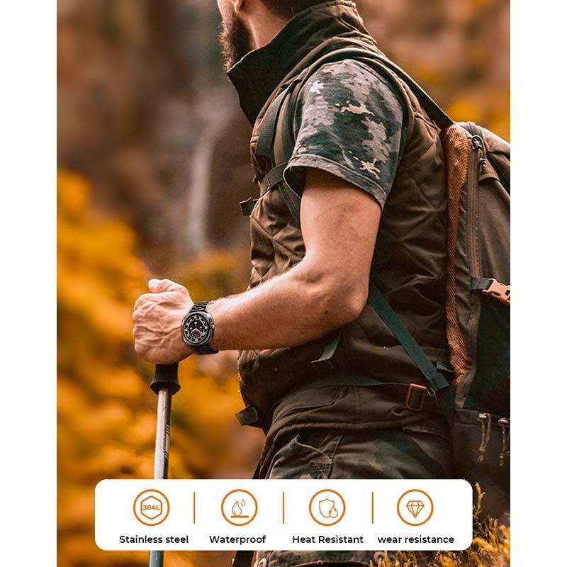 Correa Metal Eslabones Samsung Galaxy Watch Ultra Negro - alta resistencia