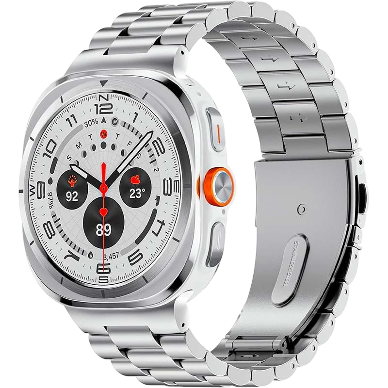 Correa Metal Eslabones Samsung Galaxy Watch Ultra Plata