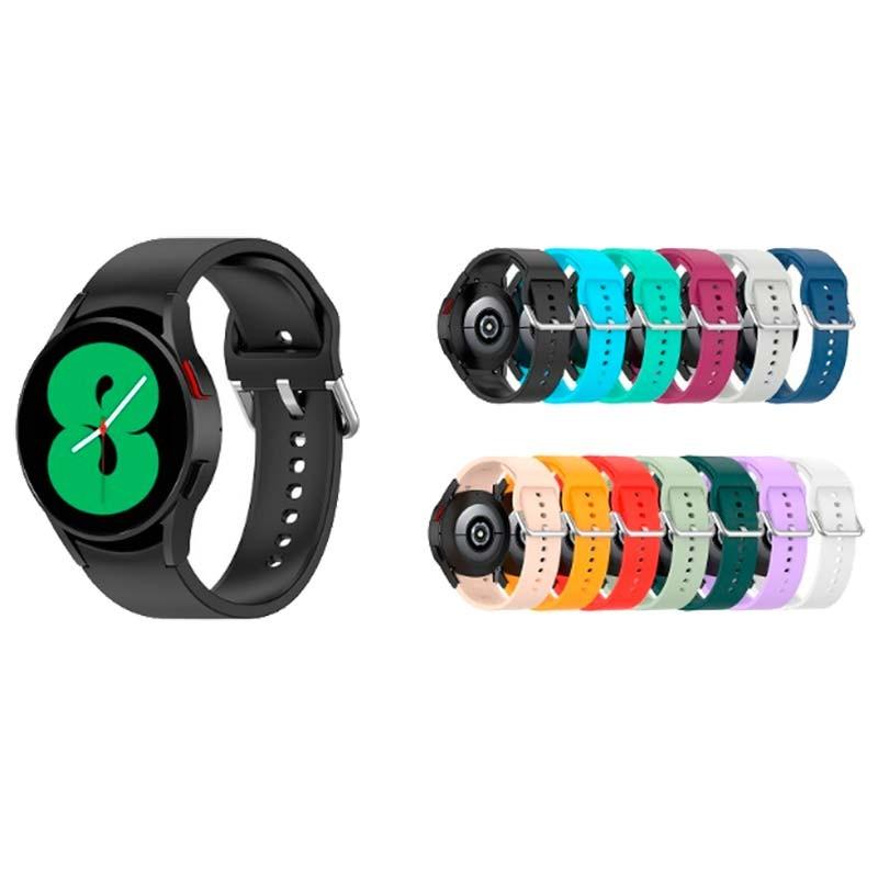 Correa de silicona negra para Samsung Galaxy Watch y otros colores disponibles