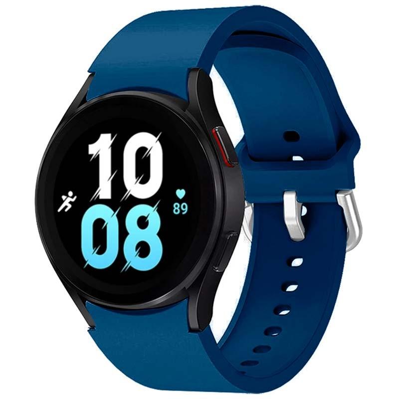 Correa de silicona azul marino para Samsung Galaxy Watch
