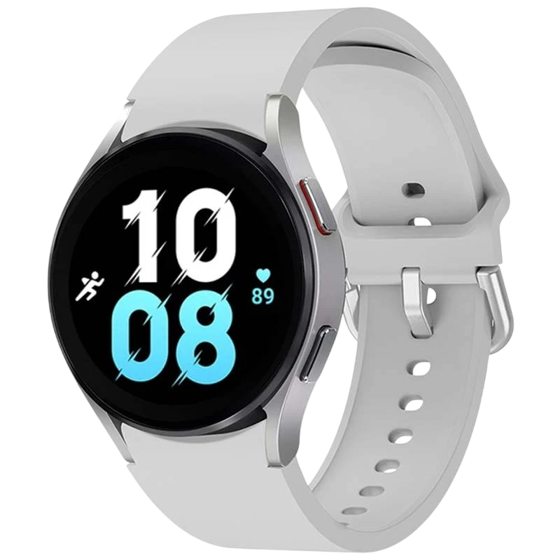 Correa de silicona gris para Samsung Galaxy Watch