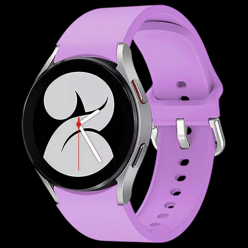 Correa de silicona morada para Samsung Galaxy Watch