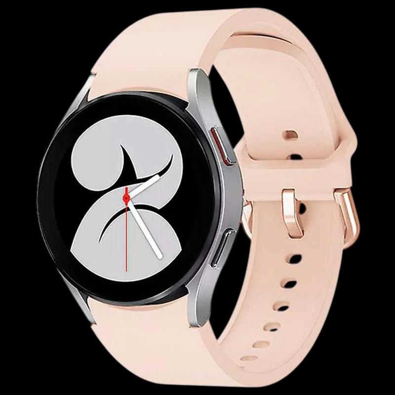 Correa de silicona rosa para Samsung Galaxy Watch