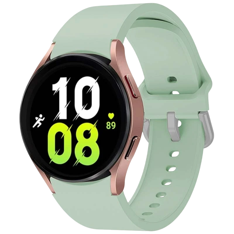 Correa de silicona verde claro para Samsung Galaxy Watch