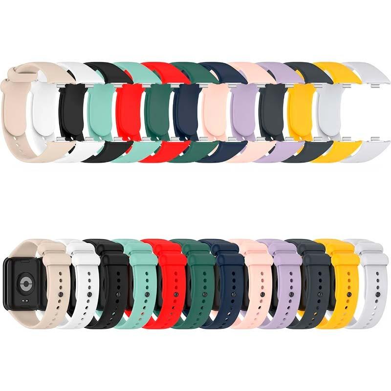 Correa de silicona compatible con Xiaomi Smart Band 8 Pro en color Rosa y otros colores disponibles