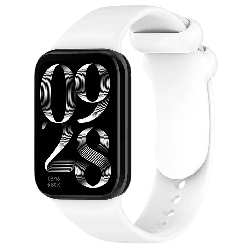 Correa Xiaomi Mi Smart Band 9 Pro / Band 8 Pro / Redmi Watch 4 / Redmi Watch 5 Silicona Blanco