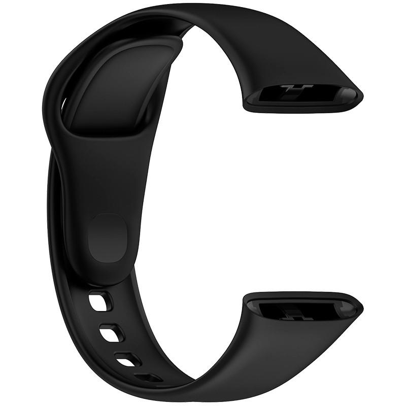 interior de la Correa de silicona negra para Xiaomi Redmi Watch 3