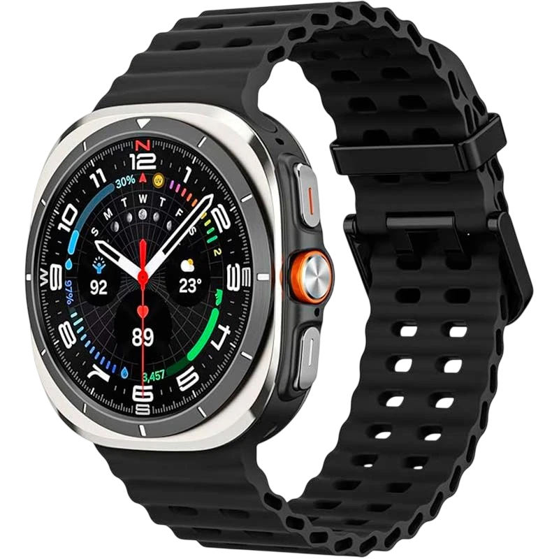 Correa de silicona Samsung Galaxy Watch Ultra Negro