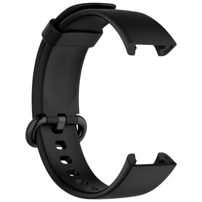 Bracelet en silicone noire pour Xiaomi Mi Watch Lite