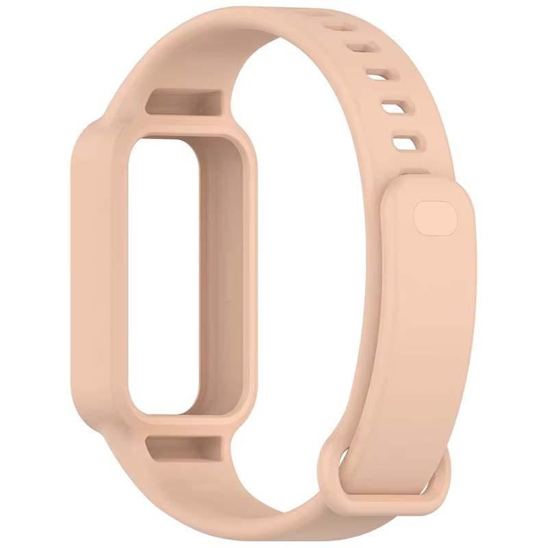 Bracelet en silicone rose pour Xiaomi Smart Band 9 Active - vue arrière