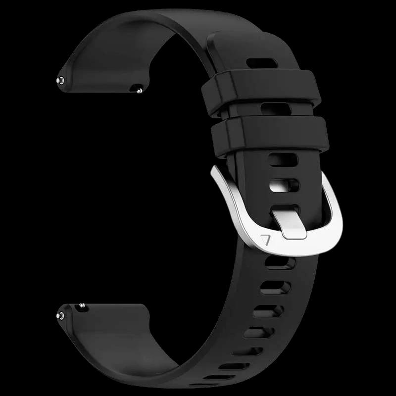 Correa de silicona negra para Xiaomi Watch 2 Pro