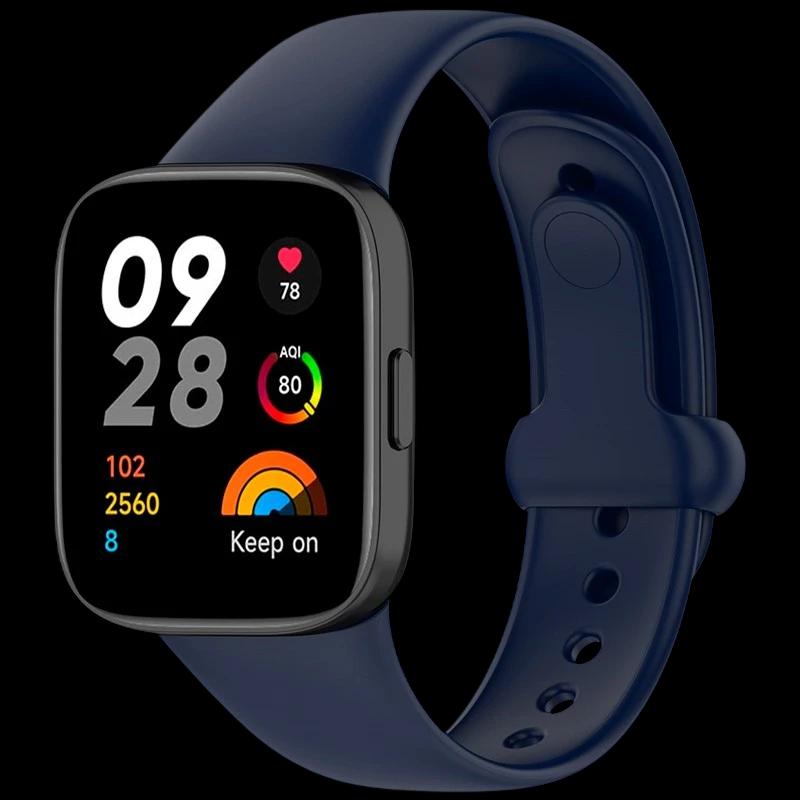 Pulseira Sports de silicone azul para Xiaomi Redmi Watch 3
